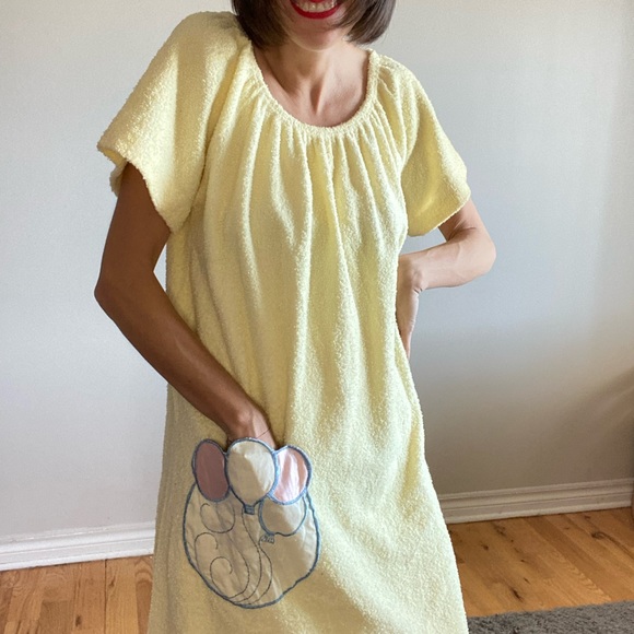 Vintage 1980’s Terry Cloth Dress - Picture 9 of 16